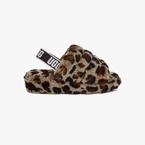 Ugg Fluff Yeah Women Slippers Brown/Black (3074NCSOB)